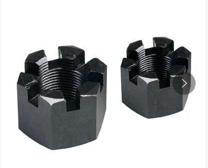 槽型螺母和開口銷防松 槽型螺母和開口銷防松